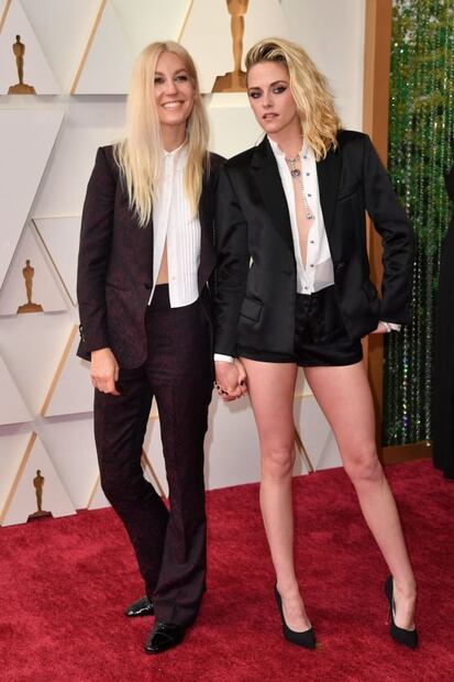 Oscar: Kristen Stewart llega en short y revoluciona la etiqueta