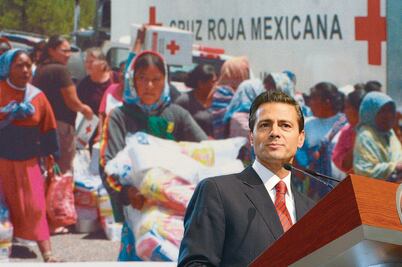 Celebra EPN 105 años de Cruz Roja Mexicana