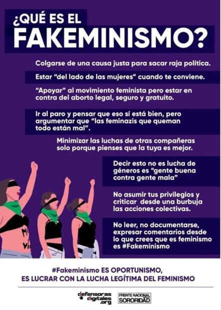 ¿Qué es el Fakeminismo?