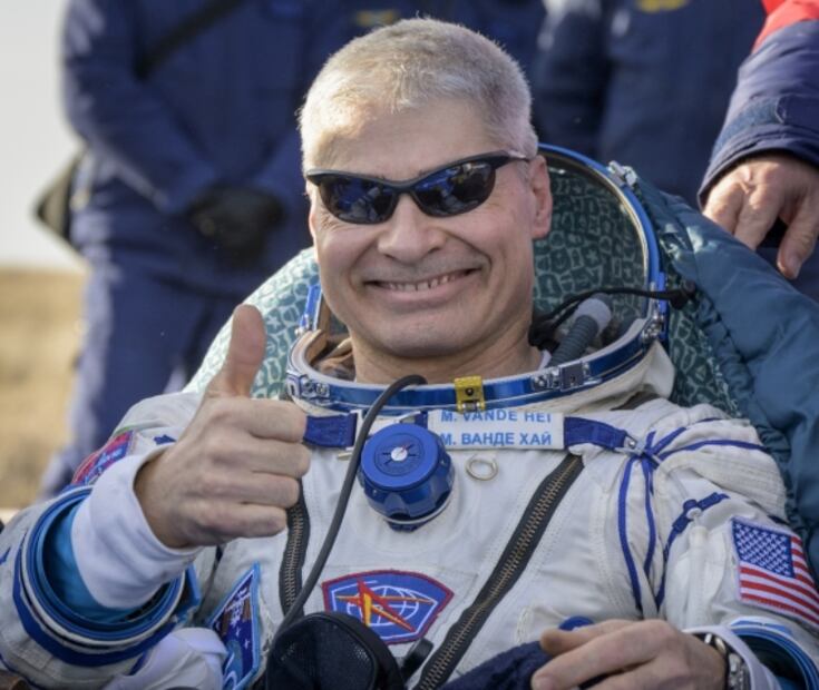 NASA. Astronauta regresa a la Tierra y rompe récord de permanencia en el espacio 