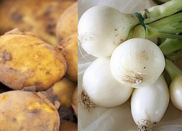 Cebolla y papa, los básicos ya no tan básicos por la inflación