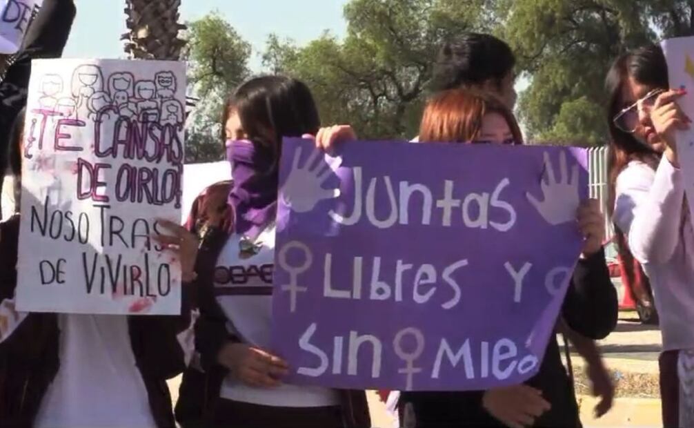 Acusan de acoso sexual a director de Colegio de Bachilleres de Tlahuelilpan, Hidalgo (10/03/2025). Foto: Especial