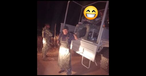 Lleva 25 kilos de birria para alimentar a bomberos que apagaban incendio en Baja California