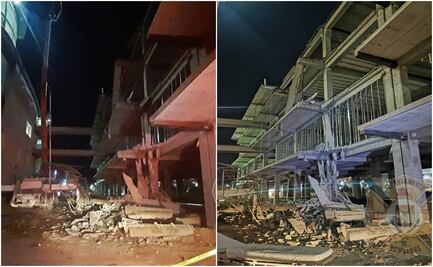 Colapso de contrucción en hospital deja 3 heridos en Sonora