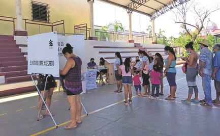 Registra Oaxaca la participación más baja en 24 años