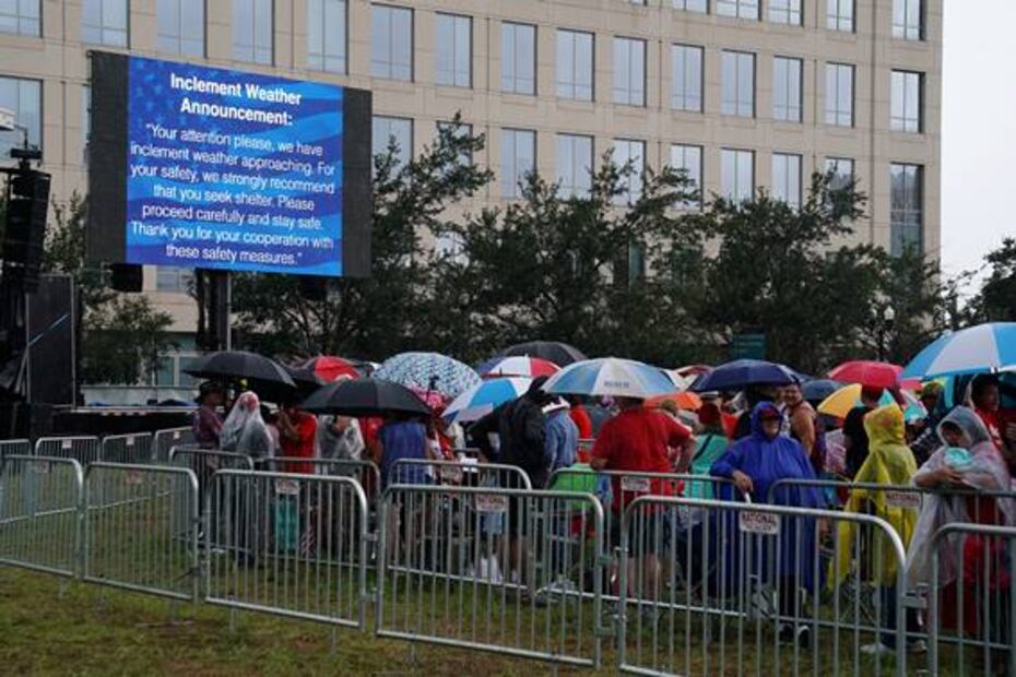 Así esperan en Orlando a Trump para escuchar anuncio sobre reelección