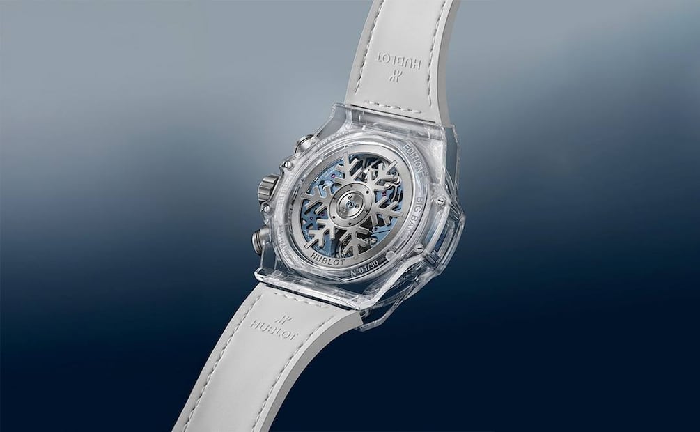 Fondo del Hublot Big Bang Unico Winter Titanium Ceramic. Foto: Cortesía