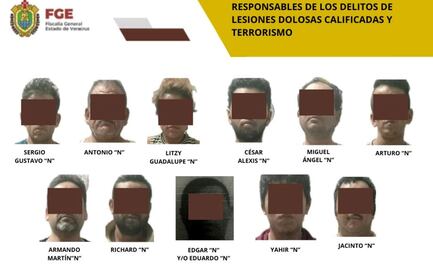 Acusan de terrorismo a 13 personas en Veracruz; fueron detenidos tras enfrentamiento por control minero