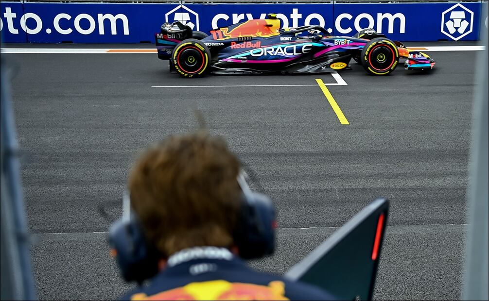 Checo Pérez en el GP de Miami - Foto: EFE