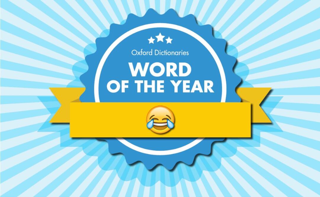 Las palabras finalistas que acompañan al emoticon ganador son: Ad blocker, Brexit, Dark web, On fleek, lumbersexual, refugiado, economía colaborativa y They