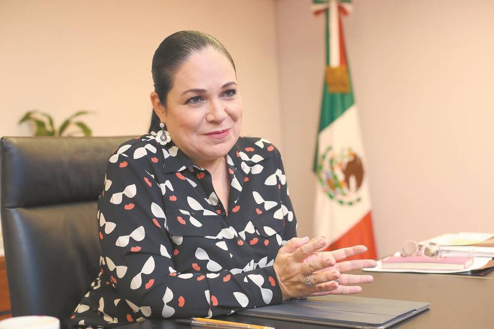 La presidenta del Senado de la República, Mónica Fernández Balboa. foto: Archivo