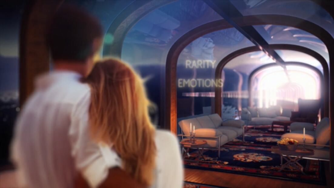 Diseñan el primer tren de vidrio, el G Train