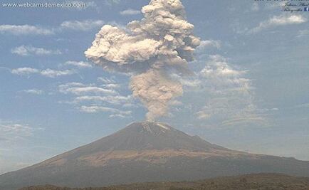 Popocatépetl volcano spews 115 exhalations in the last 24 hours