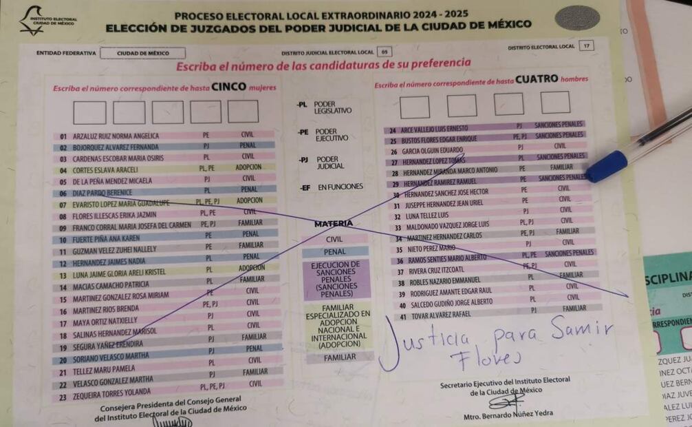 "Justicia para Samir Flores". Foto: X @RaulRomero_mx