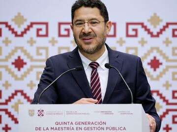 Asegura Martí Batres que servicio de agua potable está garantizado en la CDMX; "hay diversas fuentes de abastecimiento", dice