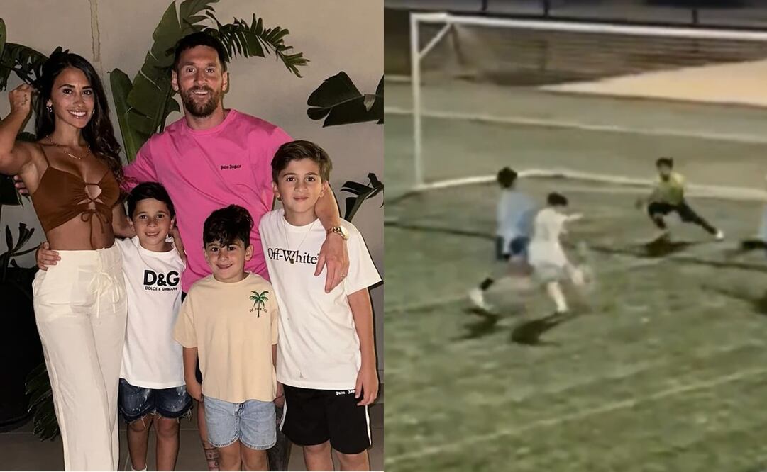 Mateo, hijo de Messi, marca espectacular hat trick en torneo con el Inter Miami