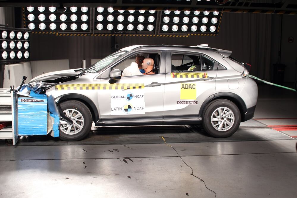 De acuerdo con la Latin NCAP, México se encuentra atrasado en las medidas se seguridad vehicular / Foto: Latin NCAP