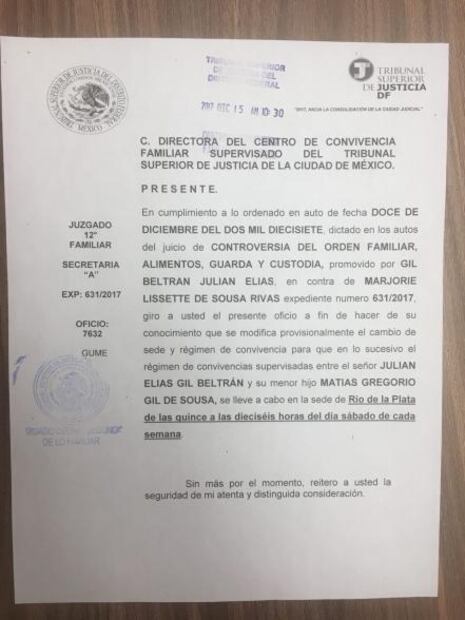 Notifican a Marjorie de Sousa sobre demanda por violencia familiar en PGJ
