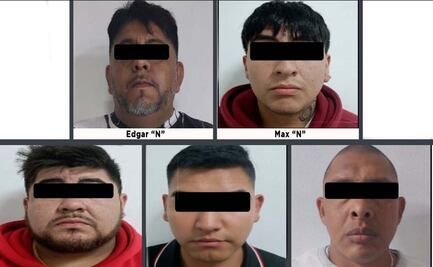 Detienen a 5 sujetos por delitos de alto impacto en el Edomex; entre ellos se encuentra Edgar, alias “El 25”