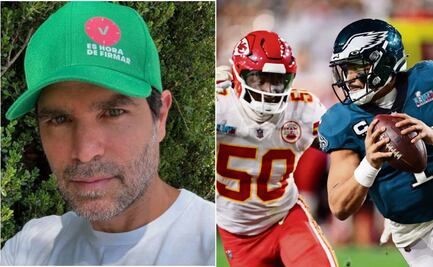 Verástegui presume presencia en Super Bowl LIX; ¿a qué equipo le va?