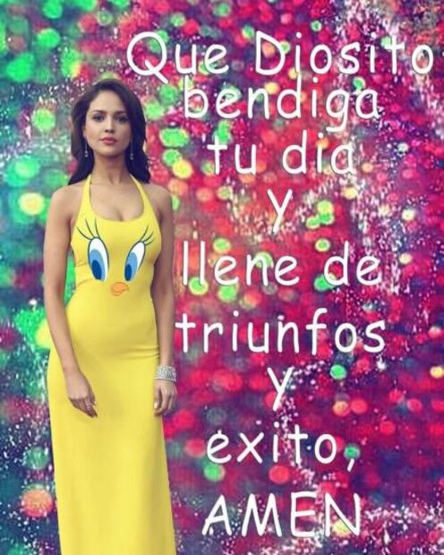 Los mejores memes del vestido amarillo de Eiza González