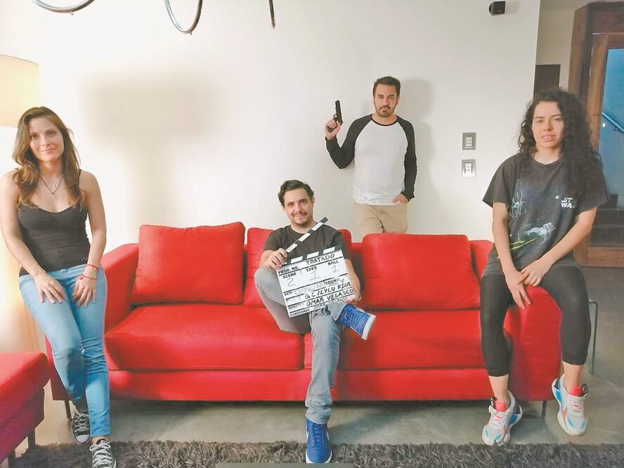 El filme, rodado en una sola locación, contará la historia de dos secuestradores y una familia. Foto: LULÚ FILMS