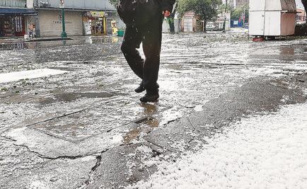 Cae granizo en Iztapalapa; llueve en otras 6 alcaldías de CDMX