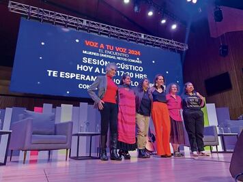 Con Voz a tu voz abren debate por las mujeres