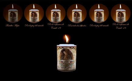 Así puedes prender una veladora virtual para celebrar a distancia a la Virgen de Guadalupe