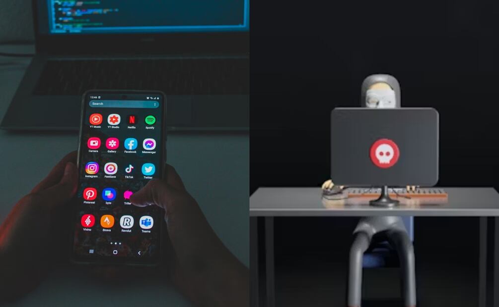 Bots con IA desafían la seguridad de apps móviles. Imagen: Unsplash
