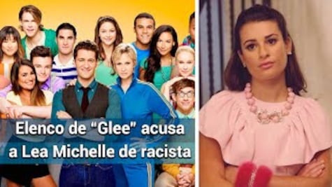 Elenco de "Glee" destapa racismo de Lea Michele