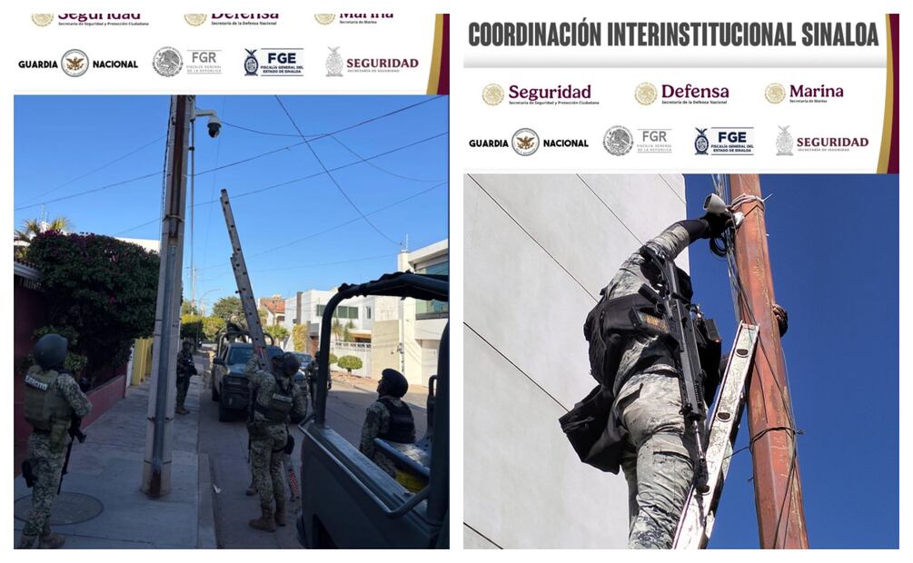 Retiran más cámaras ilegales en Sinaloa; suman 824 dispositivos desmantelados. Foto: Especial