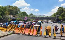 Segob pide a maestros de la sección 22 de la CNTE retirar bloqueo de Circuito Interior en la CDMX; llama al diálogo