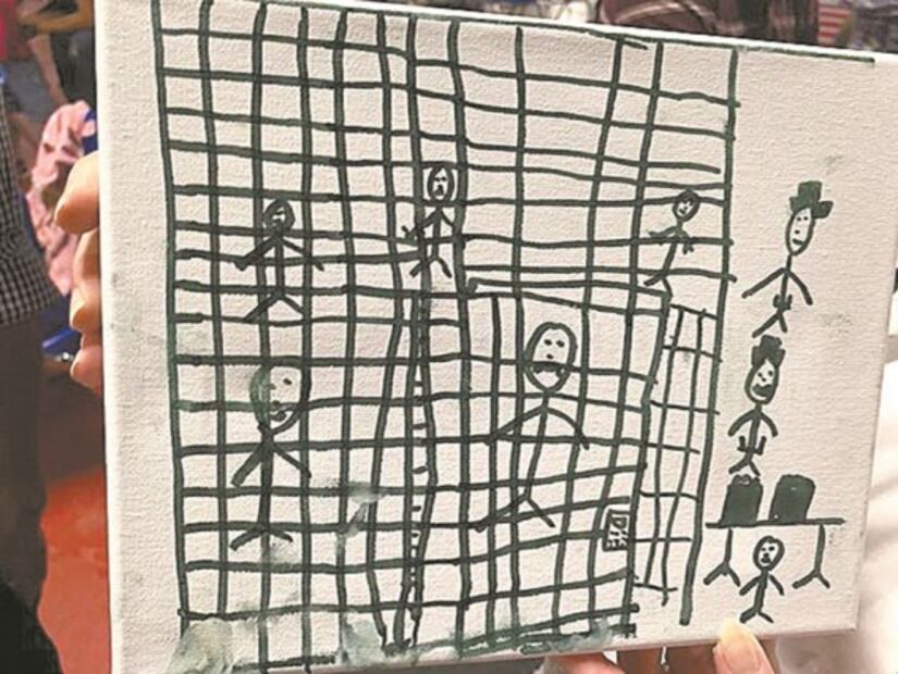 Dibujos revelan trauma en niños migrantes