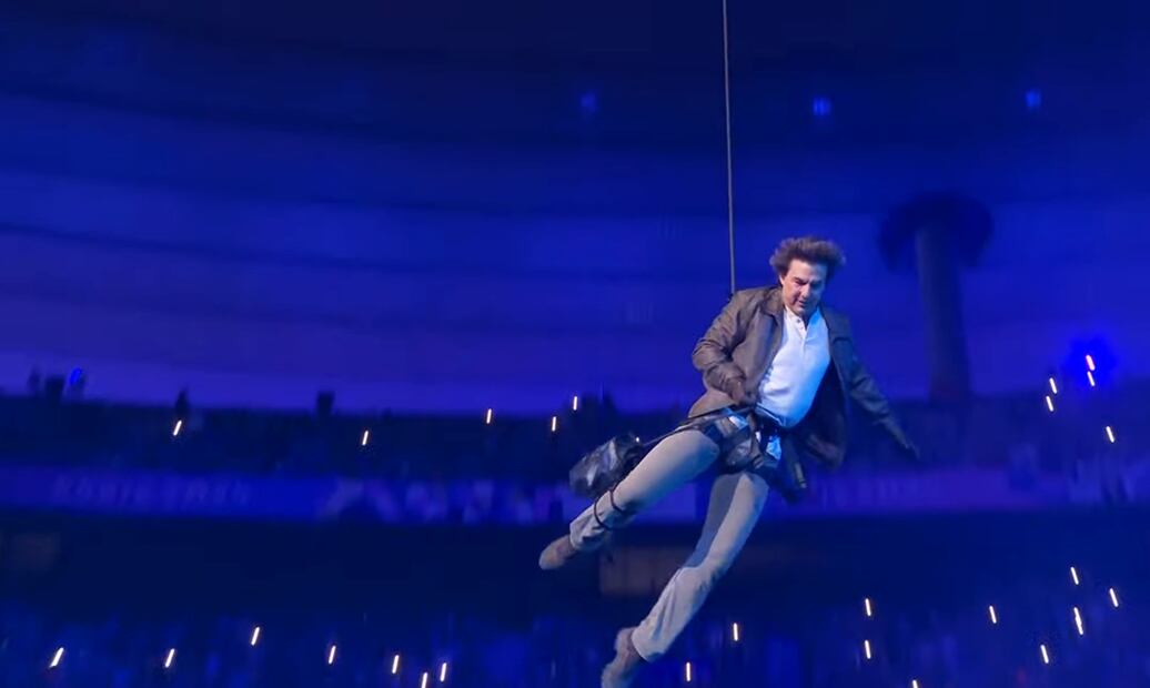 Tom Cruise en los Juegos Olímpicos.
Foto: Especial