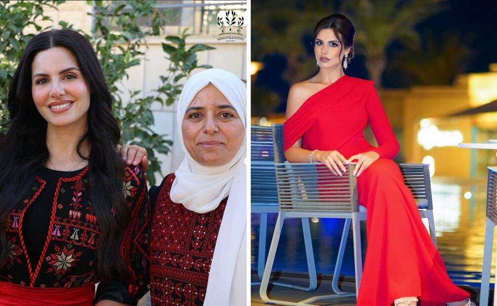 La inclusión de Palestina en Miss Universo 2025 marca un precedente dentro de la industria de los concursos de belleza. 
Foto: Captura de pantalla en Instagram (@nadeen.m.ayoub)