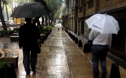 Se registra lluvia en 6 alcaldías de la CDMX