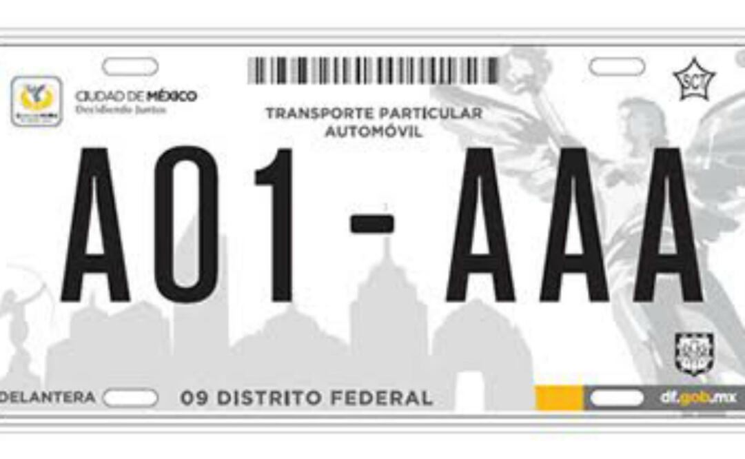 Nuevas placas, sólo para casos especiales