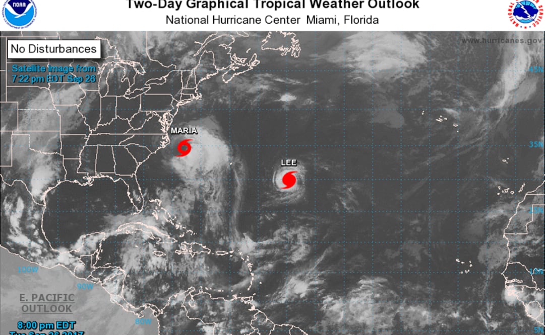 Foto: Centro Nacional de Huracanes (NHC)