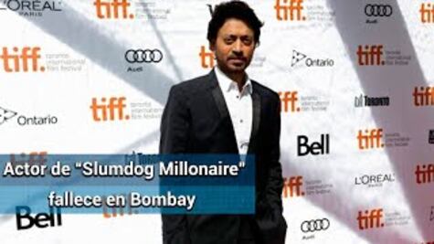 Fallece el actor indio Irrfan Khan, famoso por "Slumdog Millionaire"