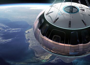 Planean vuelo turístico en globo al borde del espacio para el 2024