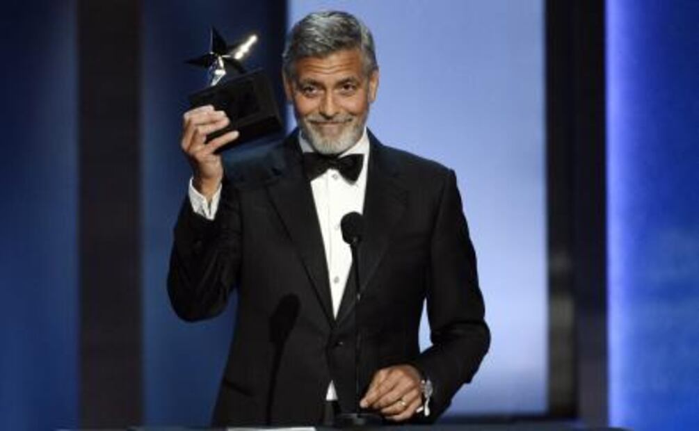 George Clooney llora por el mensaje que le dedica su esposa Amal