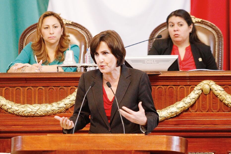 Patricia Mercado, senadora del partido Movimiento Ciudadano. Foto: Ariel Ojeda / EL UNIVERSAL