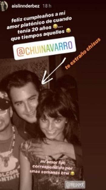 Aislinn Derbez estuvo enamorada de Jesús Navarro, vocalista de Reik