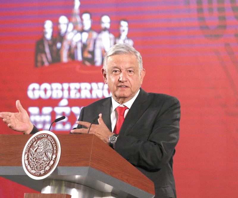 El presidente Andrés Manuel López Obrador aseguró que es experto en temas de igualdad de género, pues recoge los sentimientos de la población. Foto: CARLOS MEJÍA. EL UNIVERSAL 