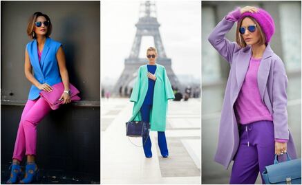 Guía de estilo para usar el Color Blocking correctamente