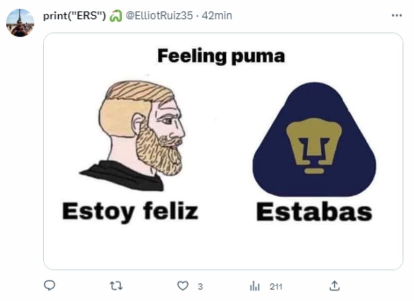 Los mejores memes del partido entre Pumas y Montreal - Foto: Especial
