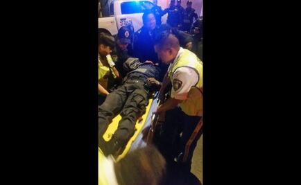 Muere policía tras intento de asalto a gasolinera en Tacubaya