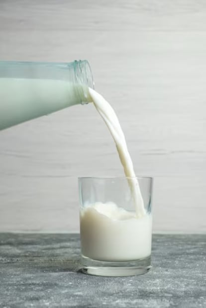 Leche rica en proteína. Fuente: Freepik
