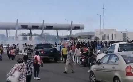 Desalojan con violencia bloqueos de pobladores que exigían agua en el norte de Veracruz